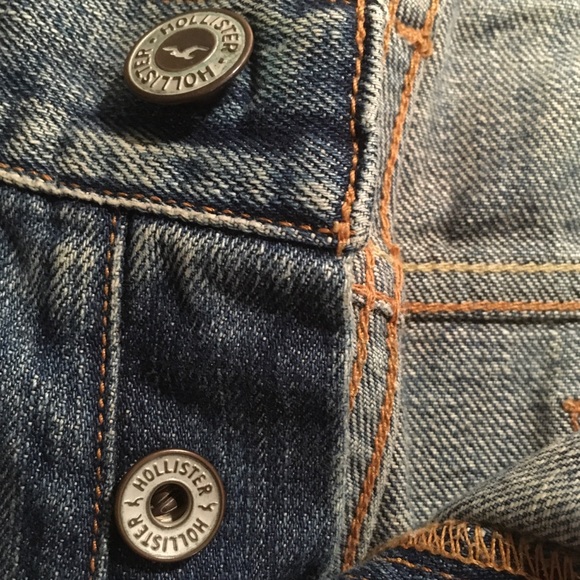 🦋 3 for $25 - Hollister Button Fly Distressed Jean Shorts - Picture 8 of 10